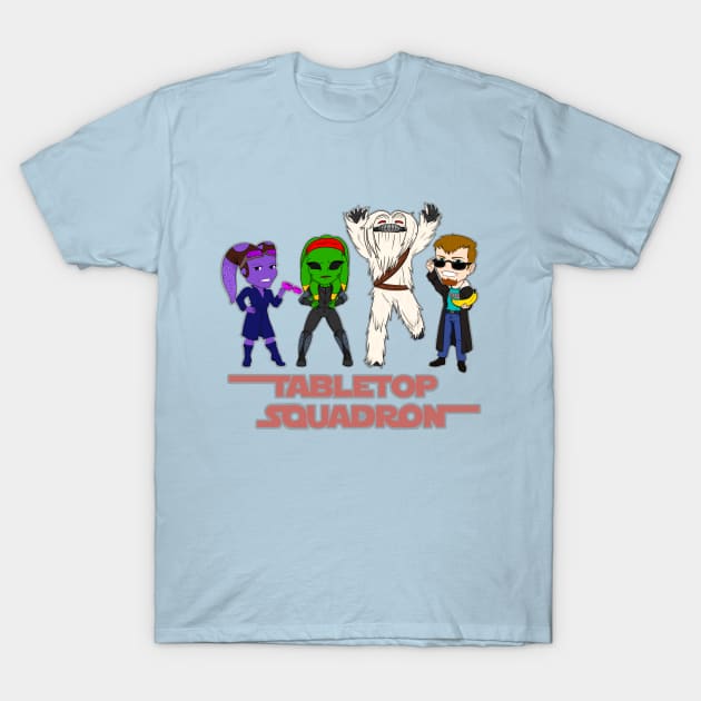 The Squad T-Shirt by TabletopSquadron